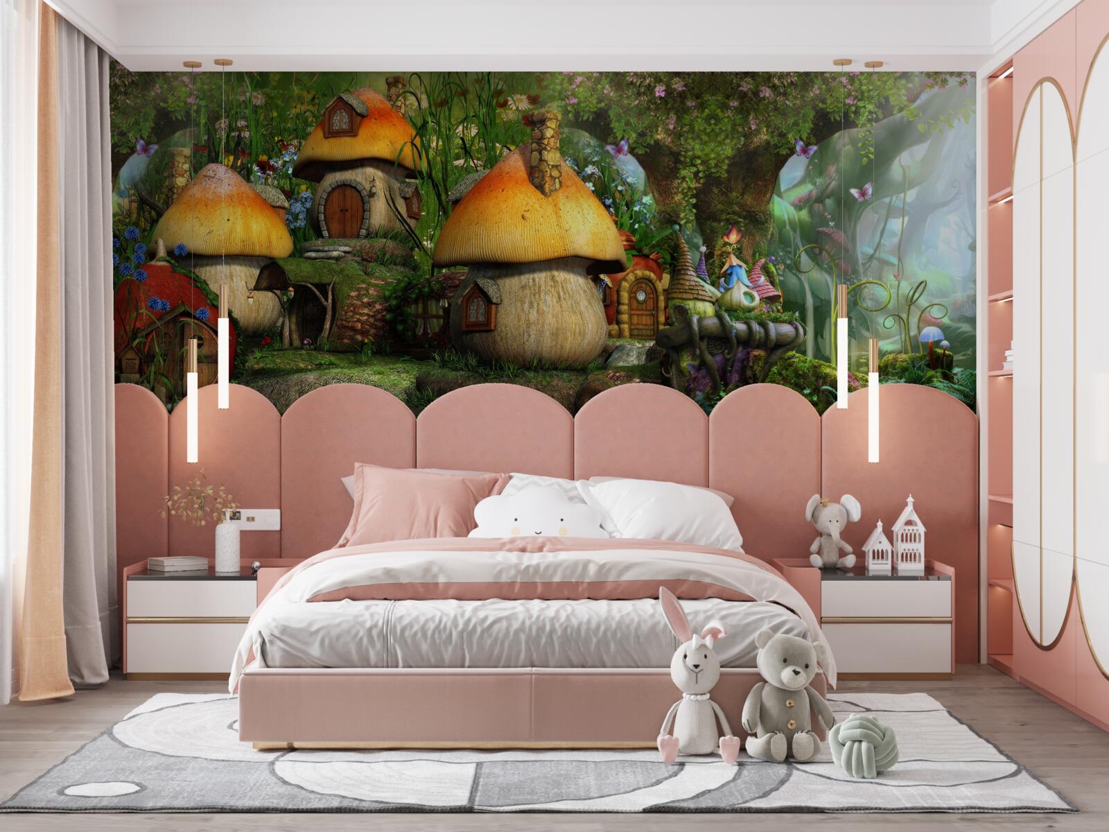 Fototapeta bajkowa wioska