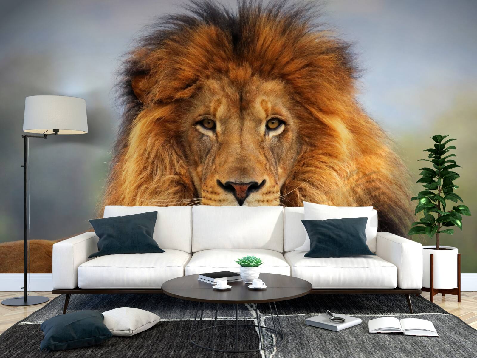 Fototapeta obraz lwa