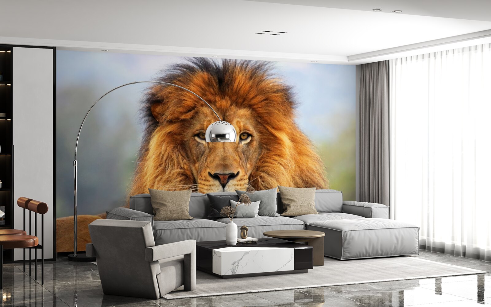 Fototapeta obraz lwa