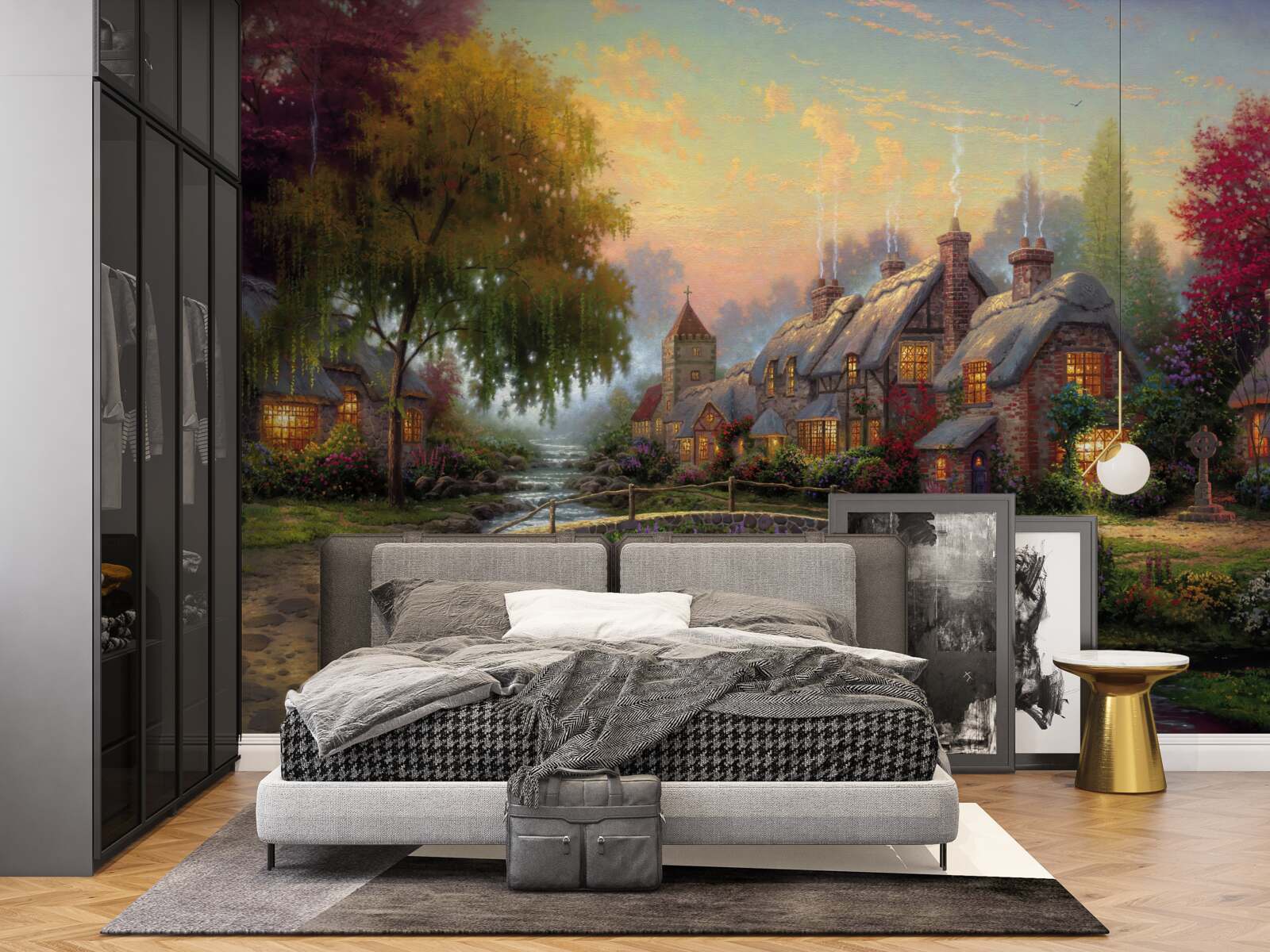 Fototapeta krajobraz wiejski