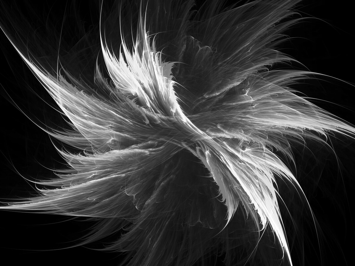 Fototapeta czarne tło na tle olśniewających plam