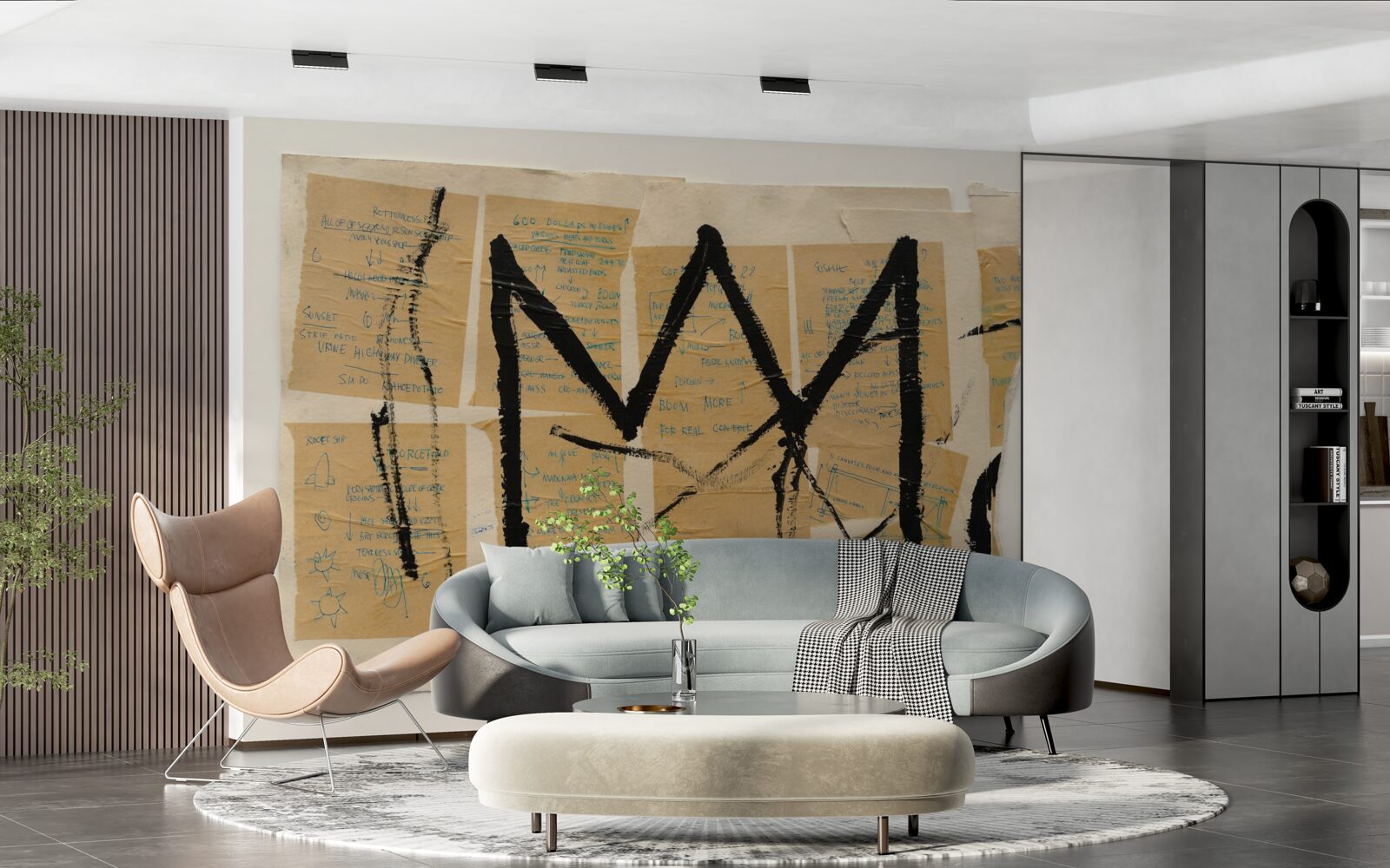 Fototapeta czarna korona przedstawiona na banknotach