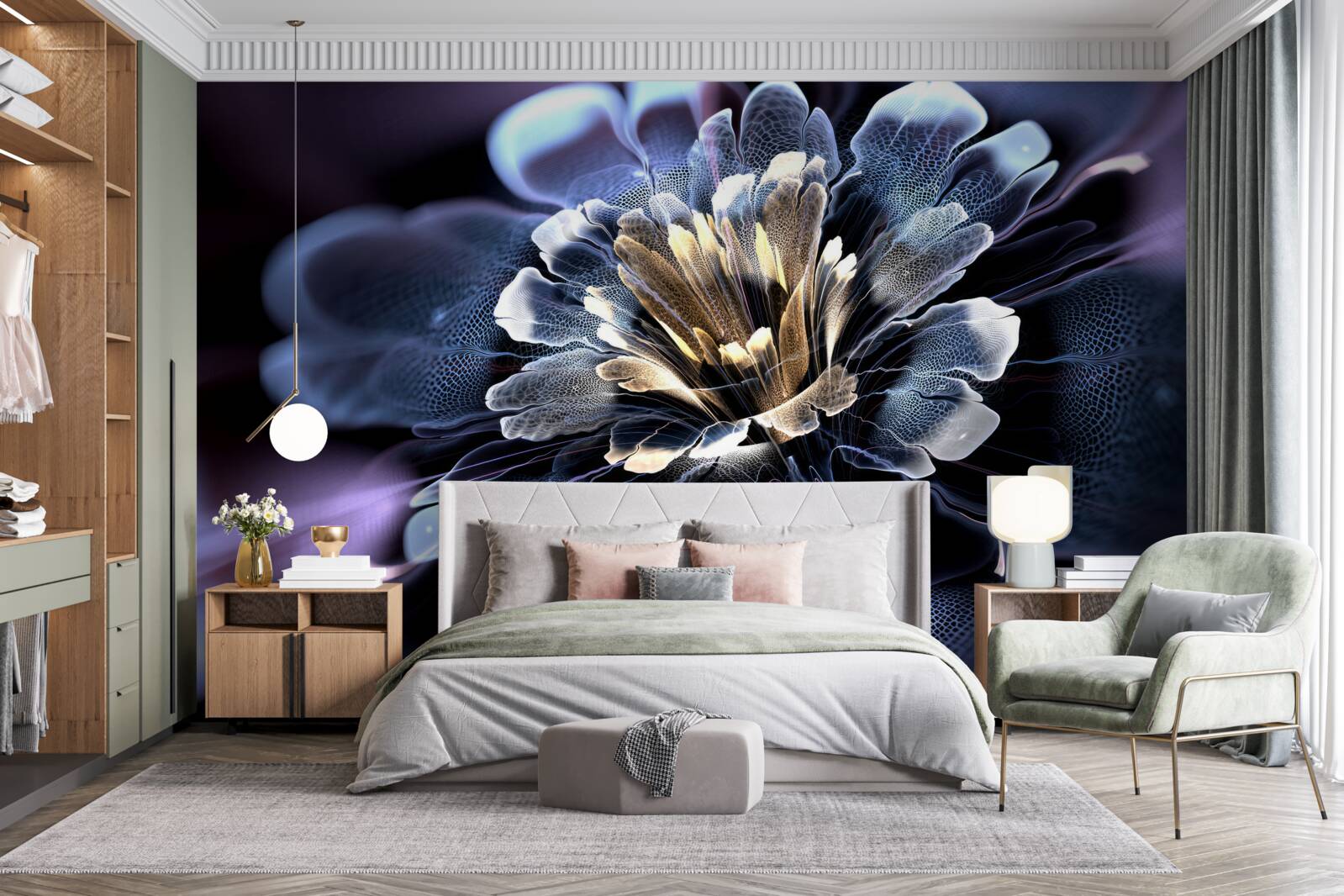 Fototapeta duży egzotyczny kwiat