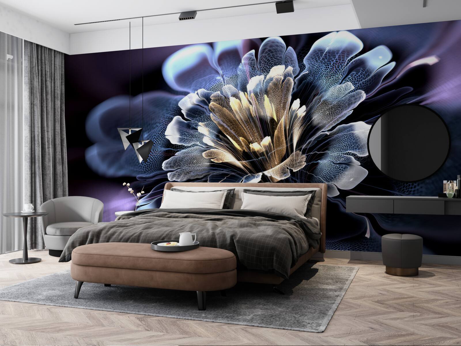 Fototapeta duży egzotyczny kwiat