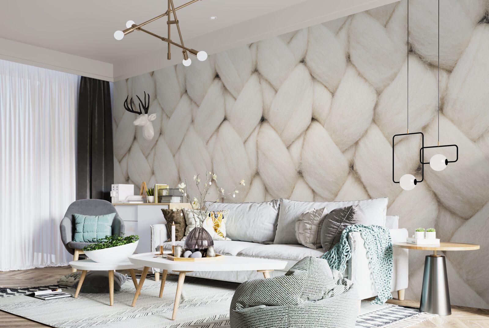 Fototapeta tkanie z nici