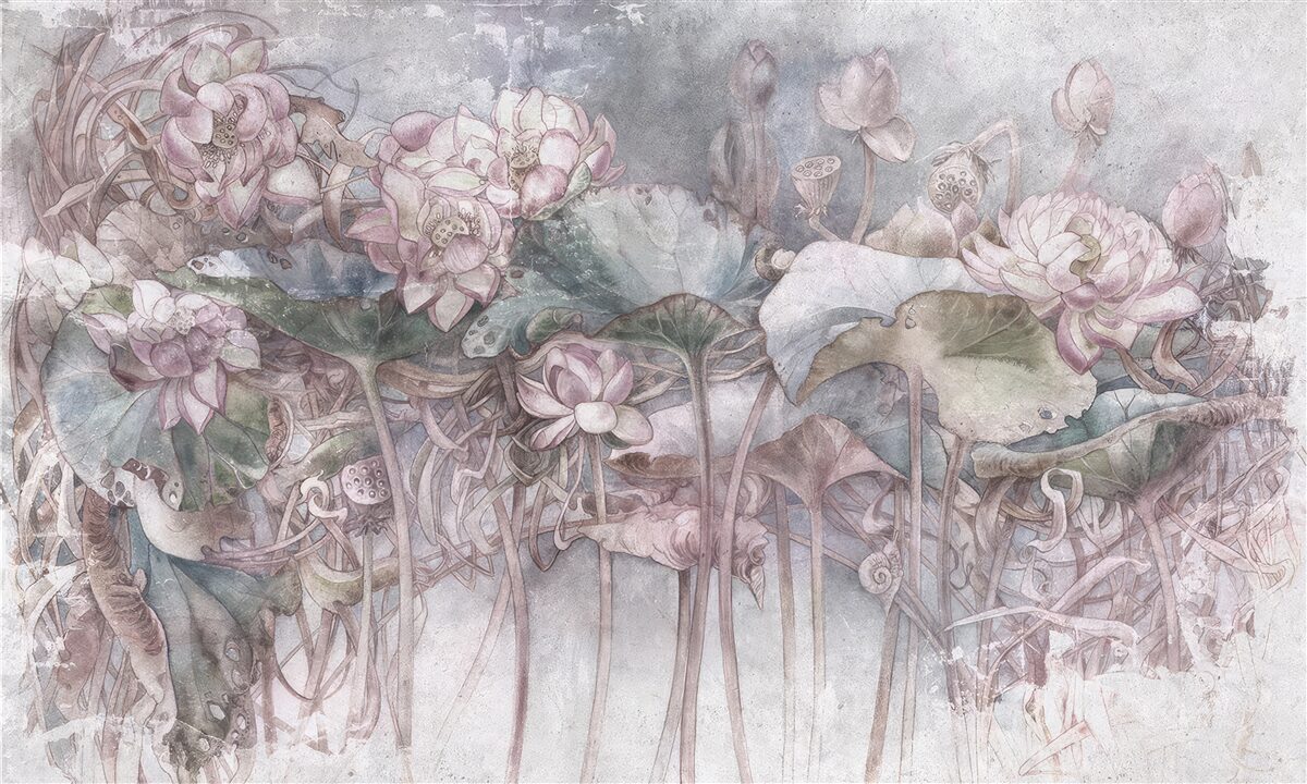 Fototapeta przedstawione egzotyczne rośliny