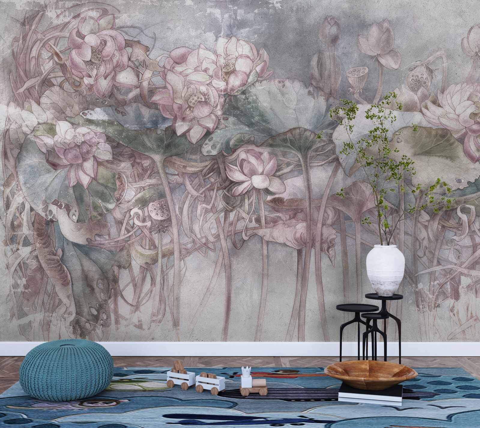 Fototapeta przedstawione egzotyczne rośliny