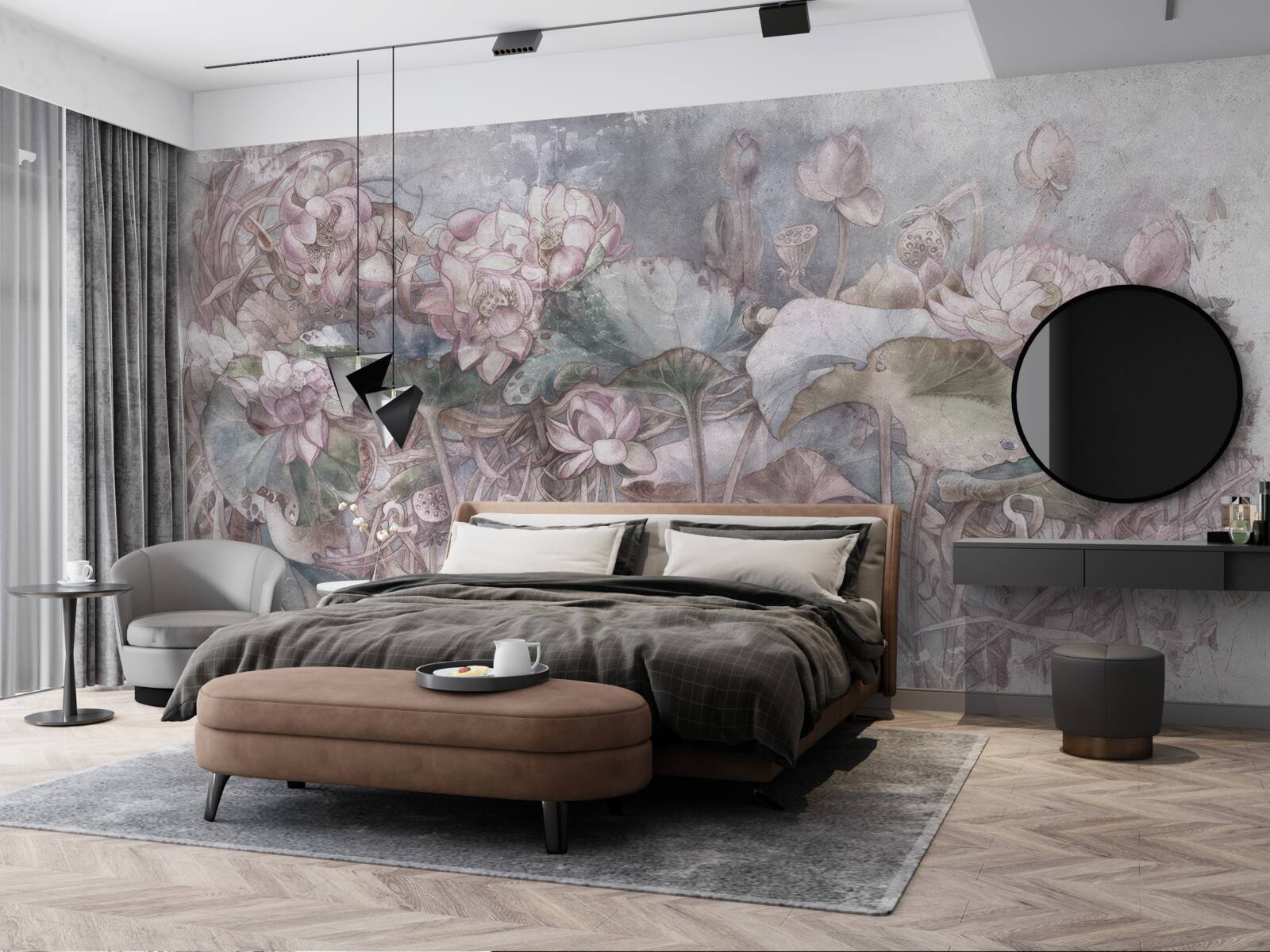 Fototapeta przedstawione egzotyczne rośliny