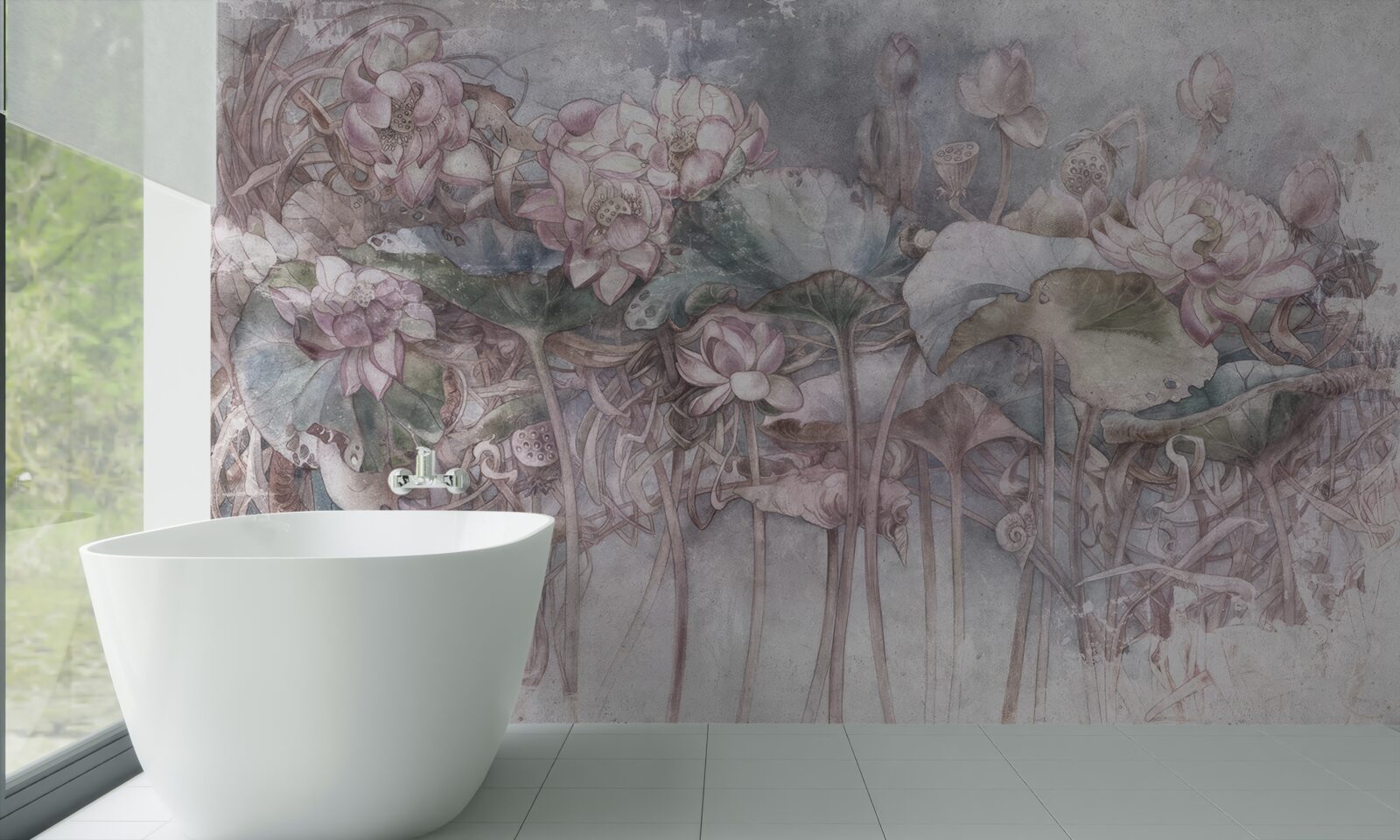 Fototapeta przedstawione egzotyczne rośliny