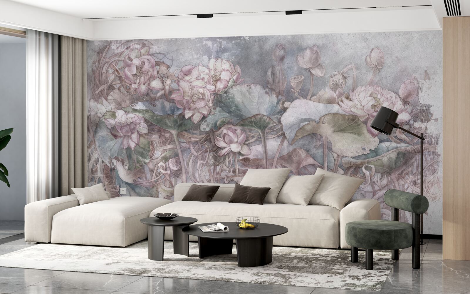 Fototapeta przedstawione egzotyczne rośliny