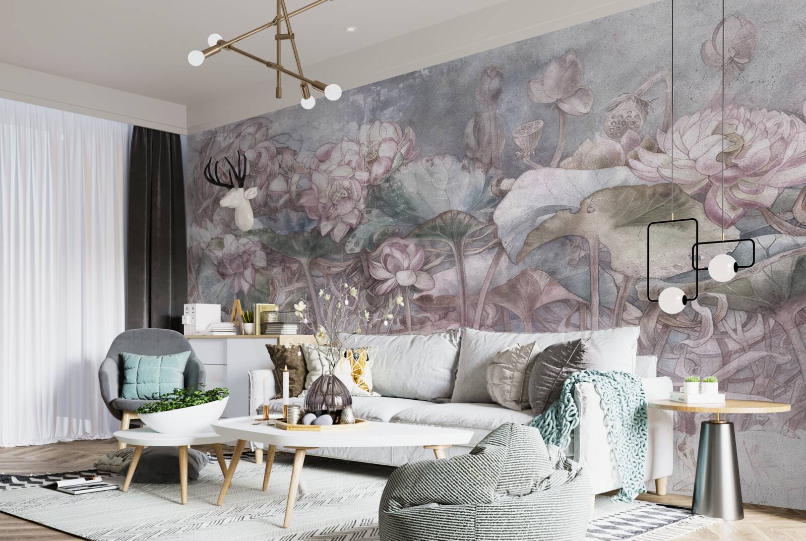 Fototapeta przedstawione egzotyczne rośliny