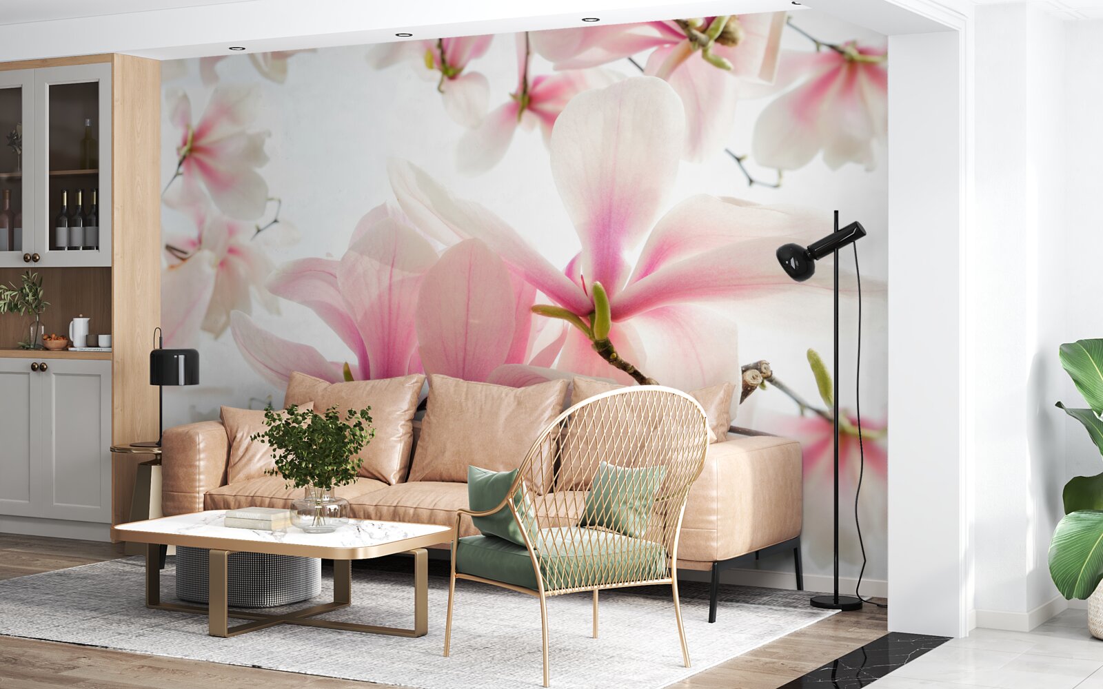 Fototapeta kwitnące magnolie