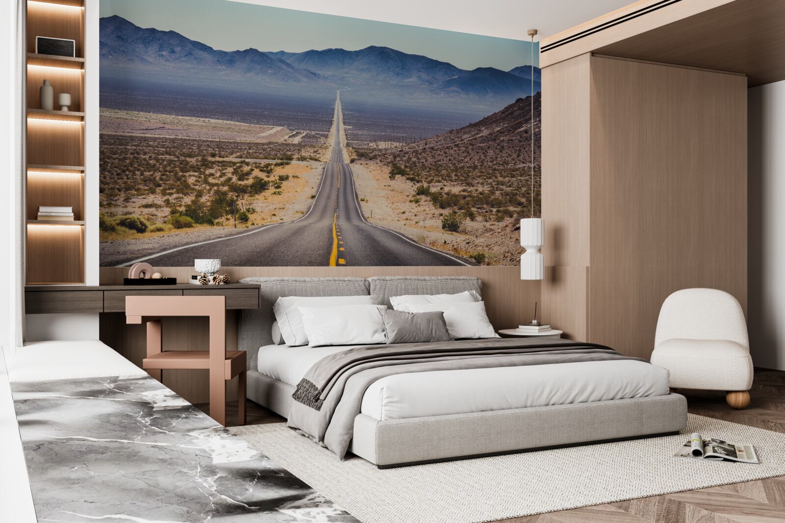 Fototapeta droga prowadząca do wieczności