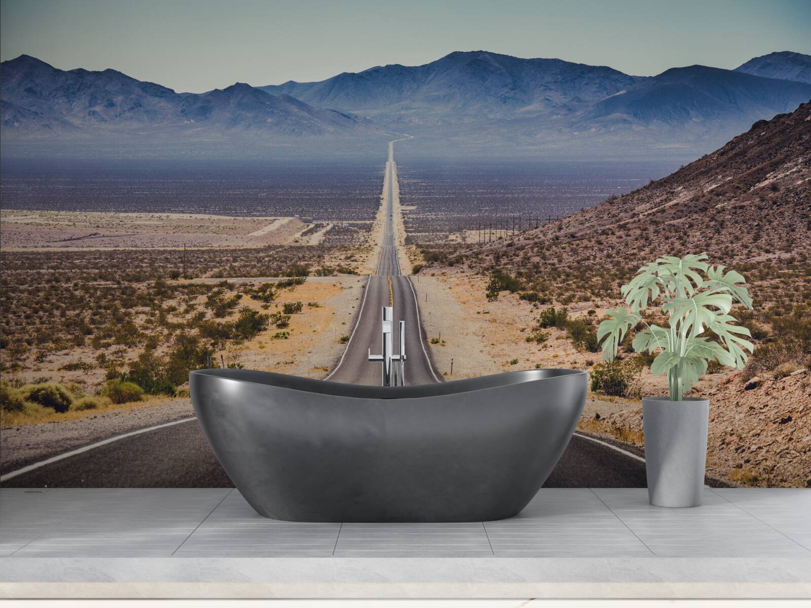 Fototapeta droga prowadząca do wieczności