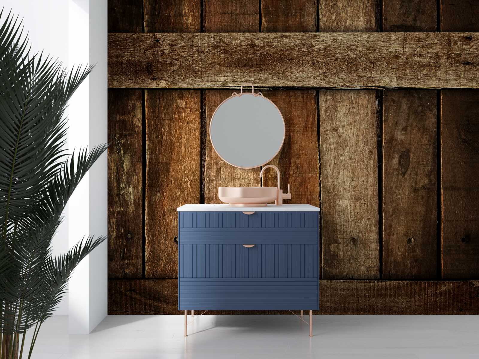 Fototapeta drewniane deski ogrodzeniowe