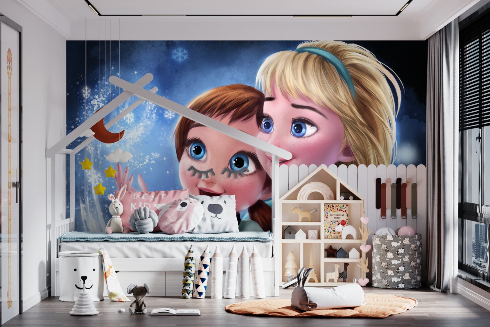 Fototapeta dwie uśmiechnięte dziewczyny