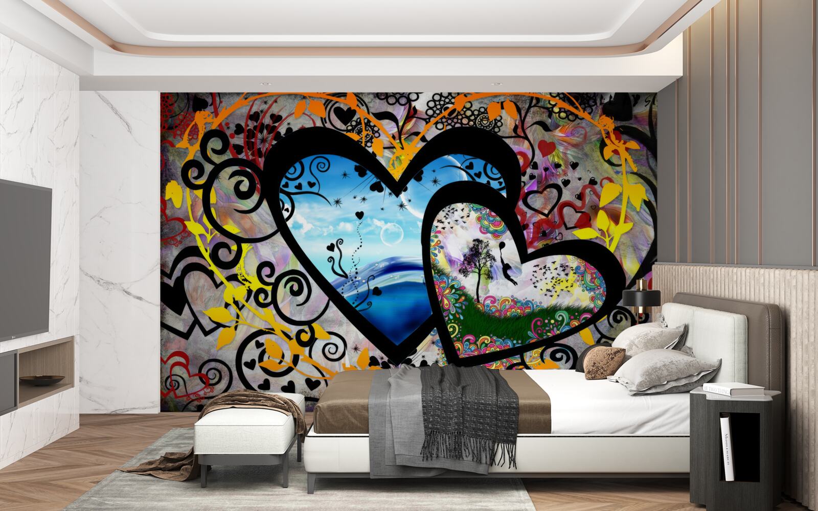 Fototapeta dwie ciemne dusze