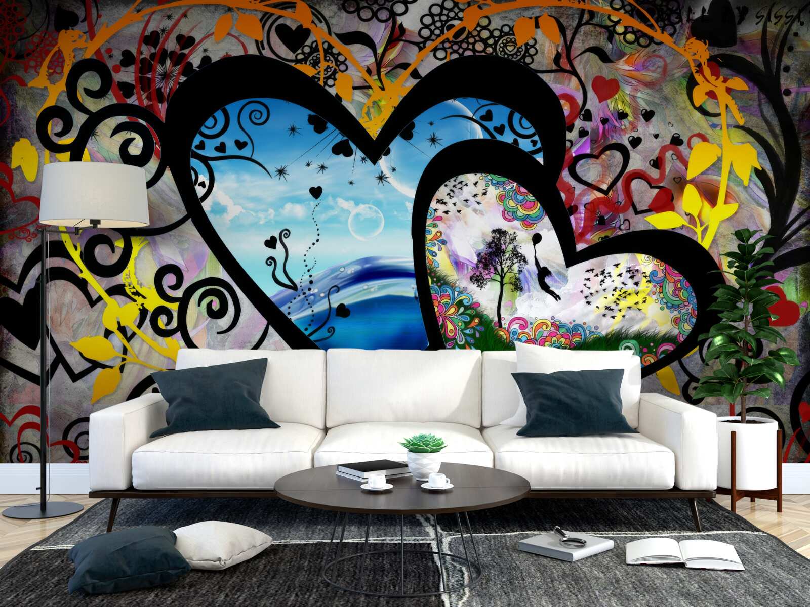 Fototapeta dwie ciemne dusze