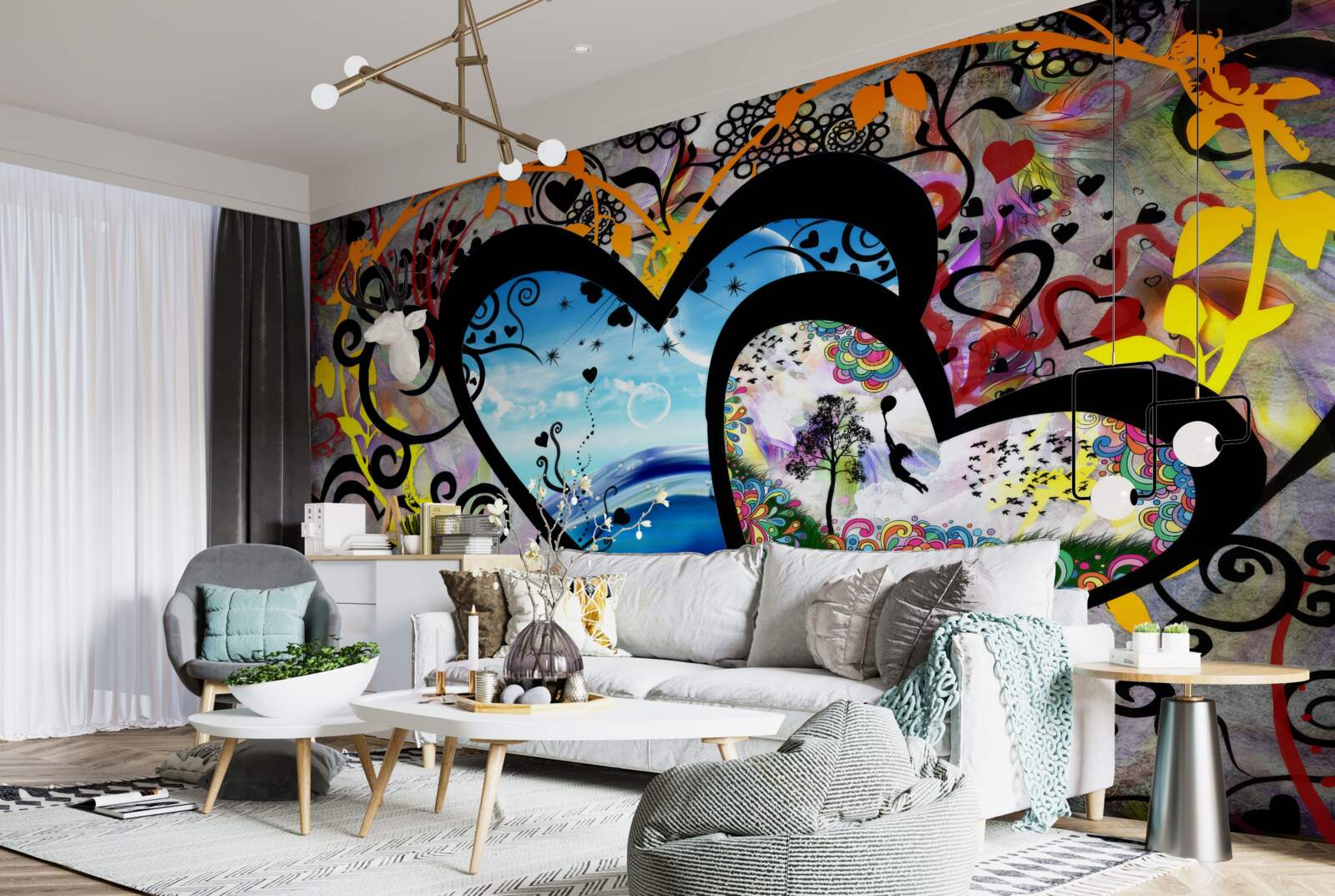 Fototapeta dwie ciemne dusze