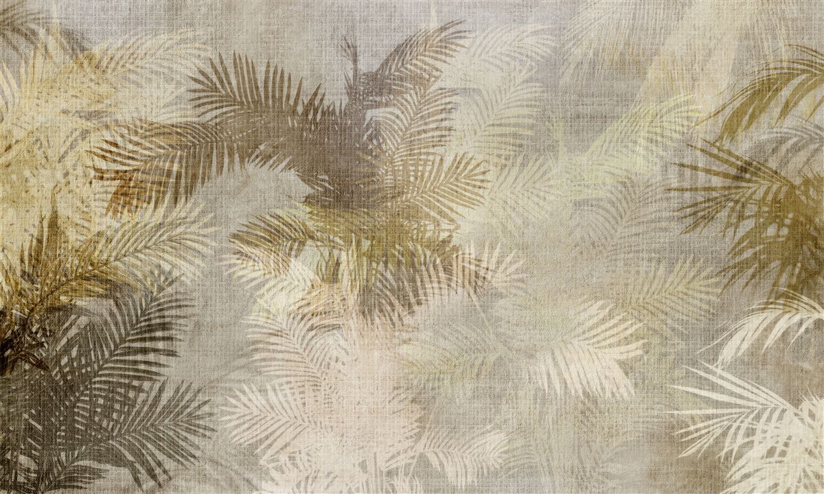 Fototapeta obraz w tle z liśćmi paproci