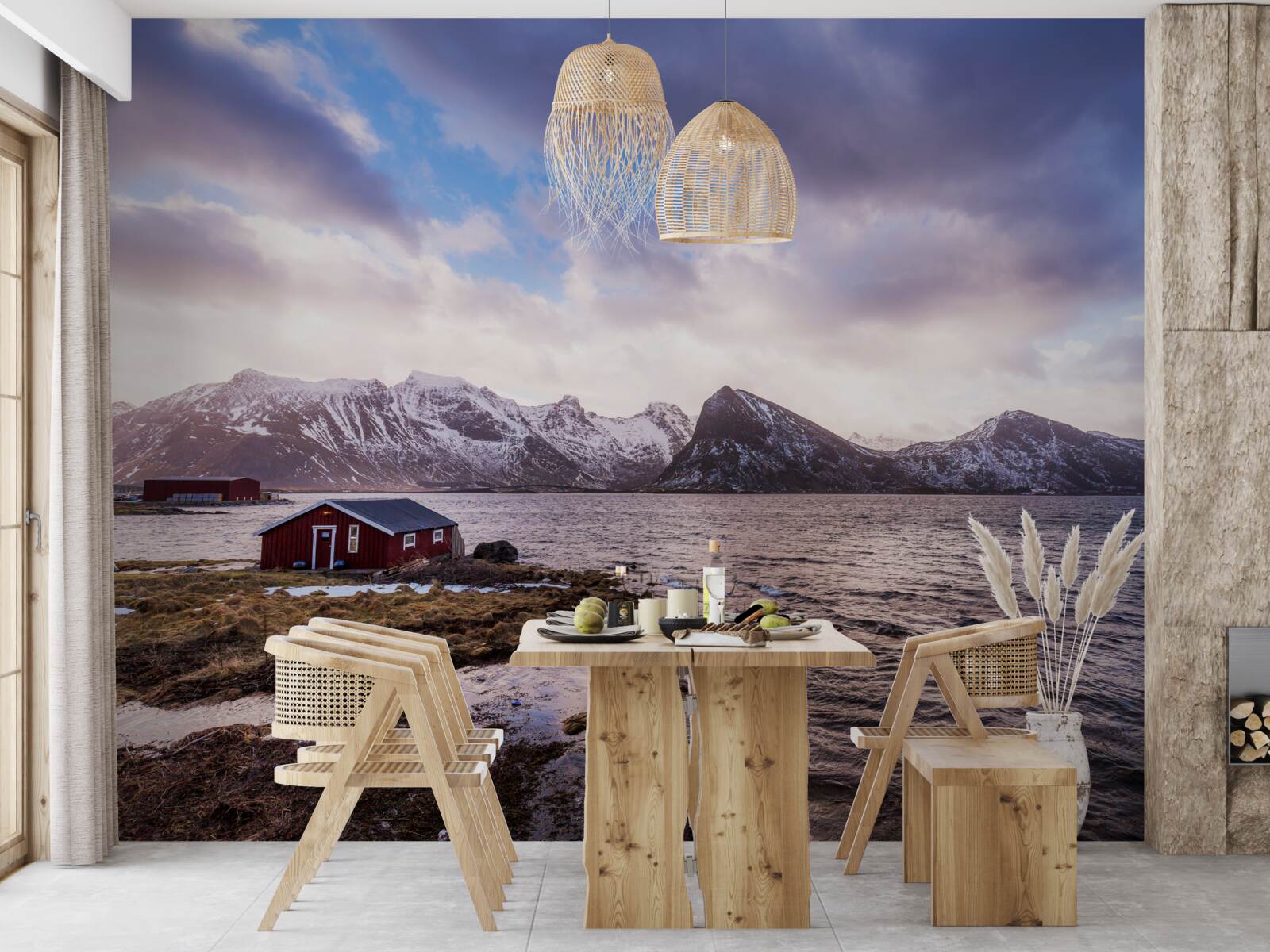 Fototapeta chmury nieba i woda