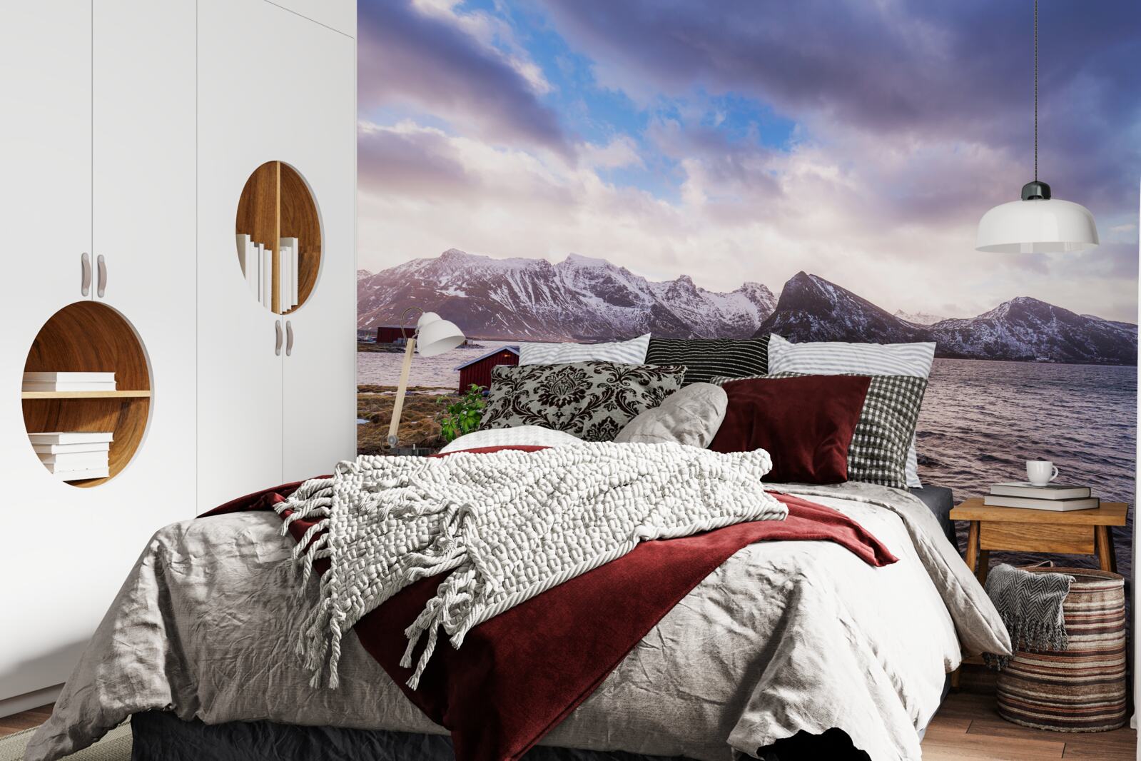 Fototapeta chmury nieba i woda