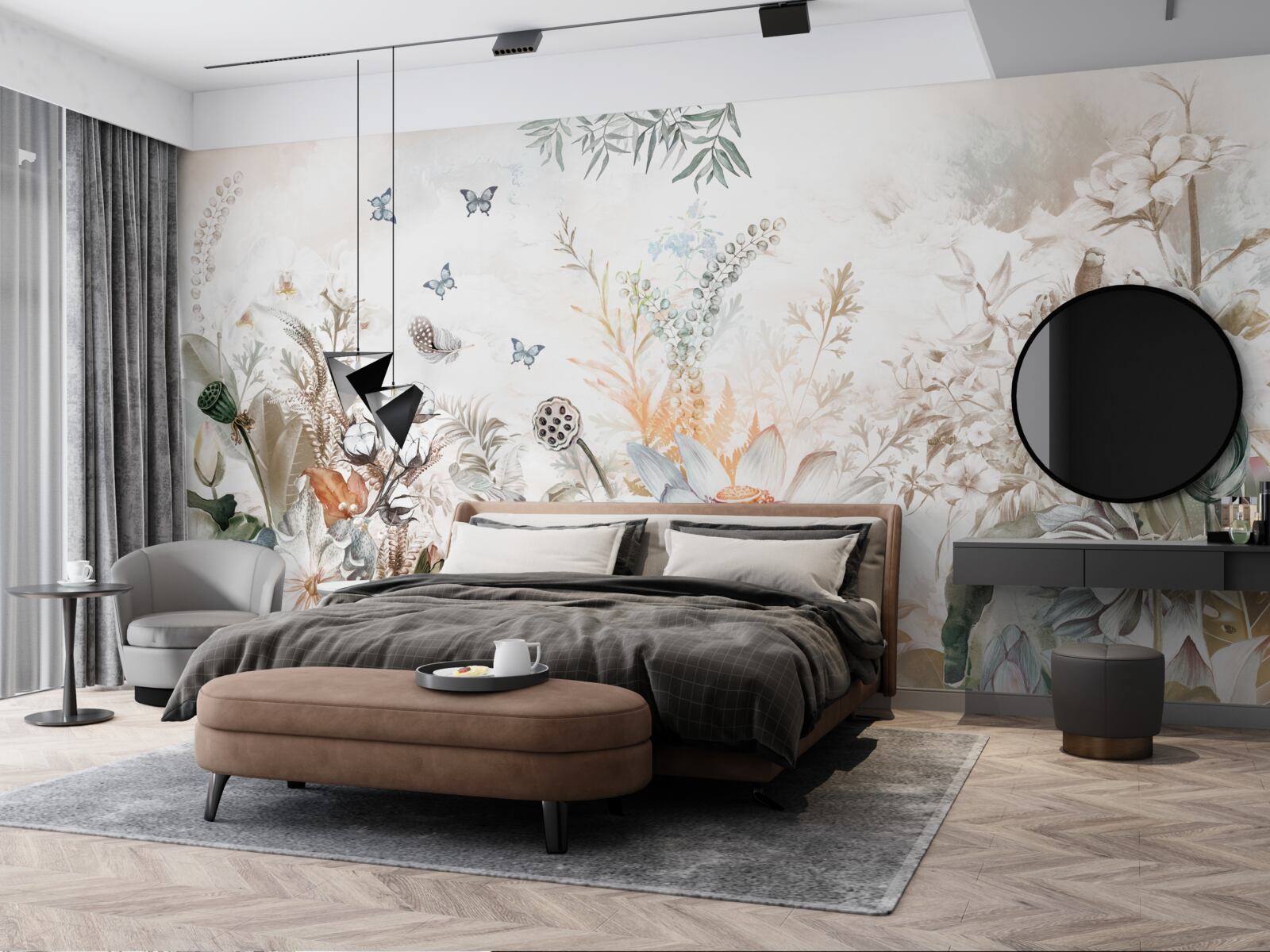 Fototapeta niezwykłe kwiaty i rośliny