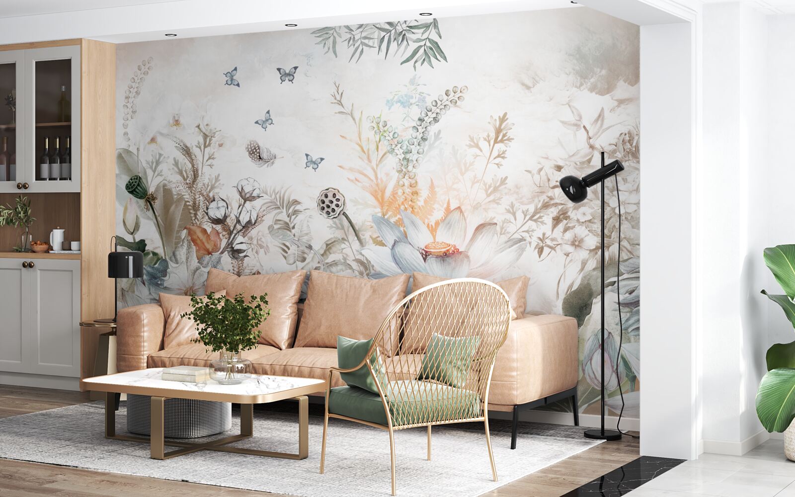 Fototapeta niezwykłe kwiaty i rośliny