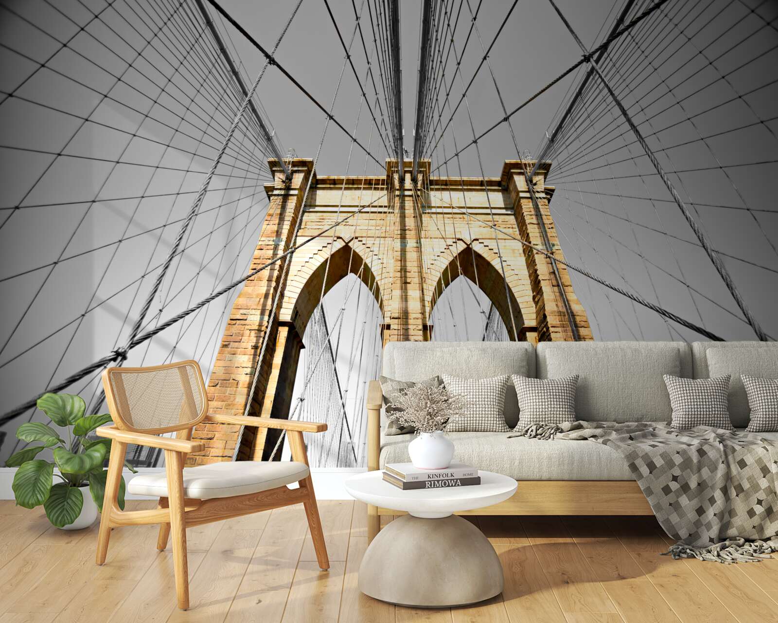 Fototapeta fascynujący widok na most