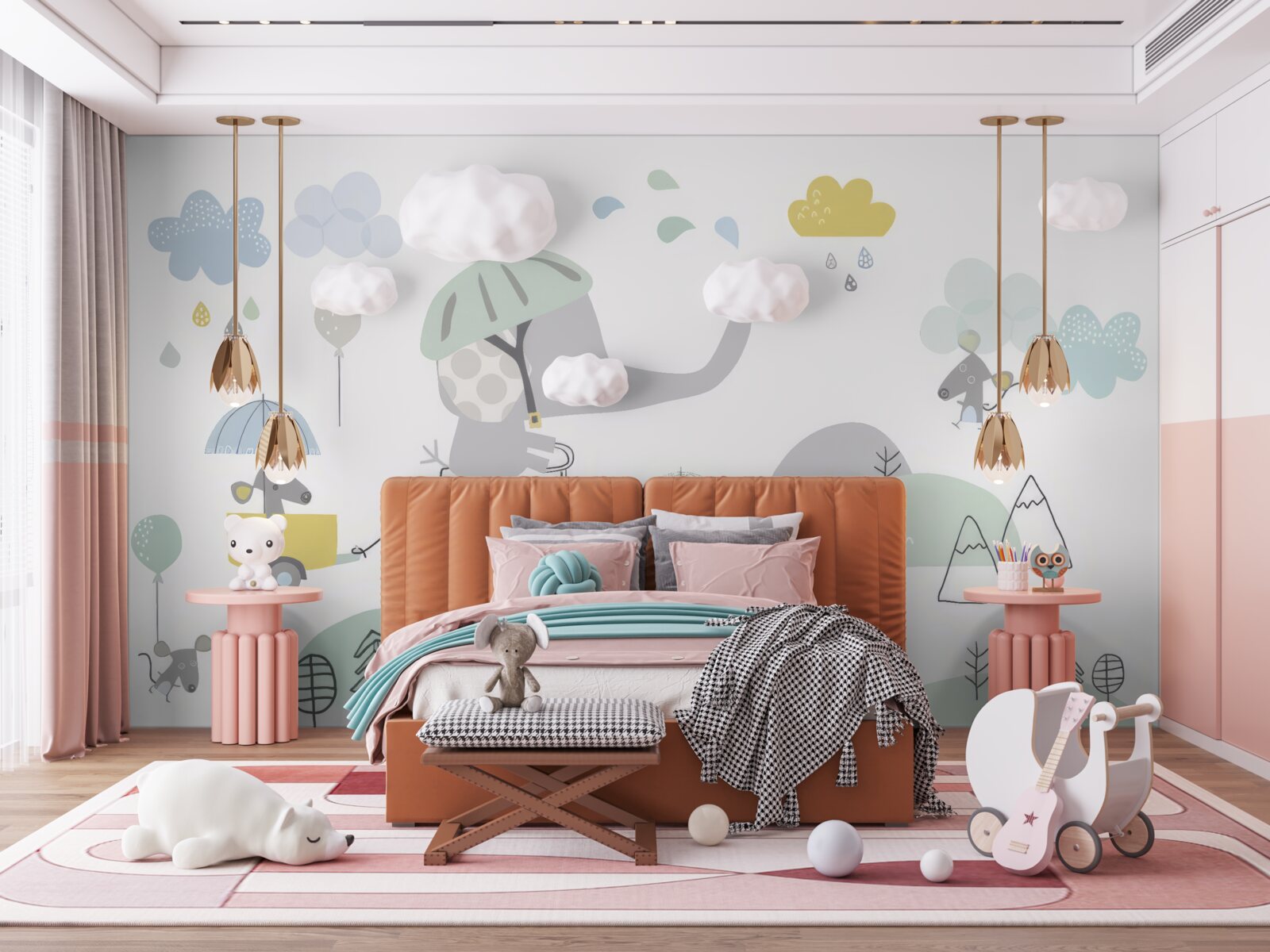 Fototapeta inne zwierzęta i słoń na rowerze