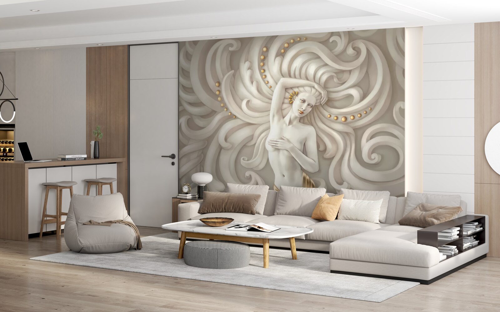 Fototapeta naga dziewczyna o jasnej skórze