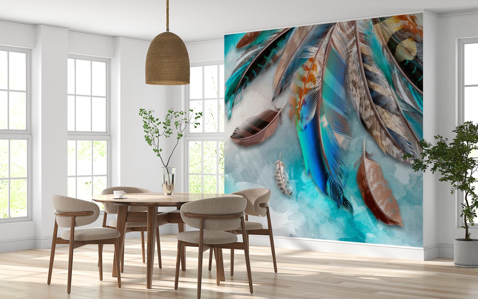 Fototapeta różnorodne i różne pióra