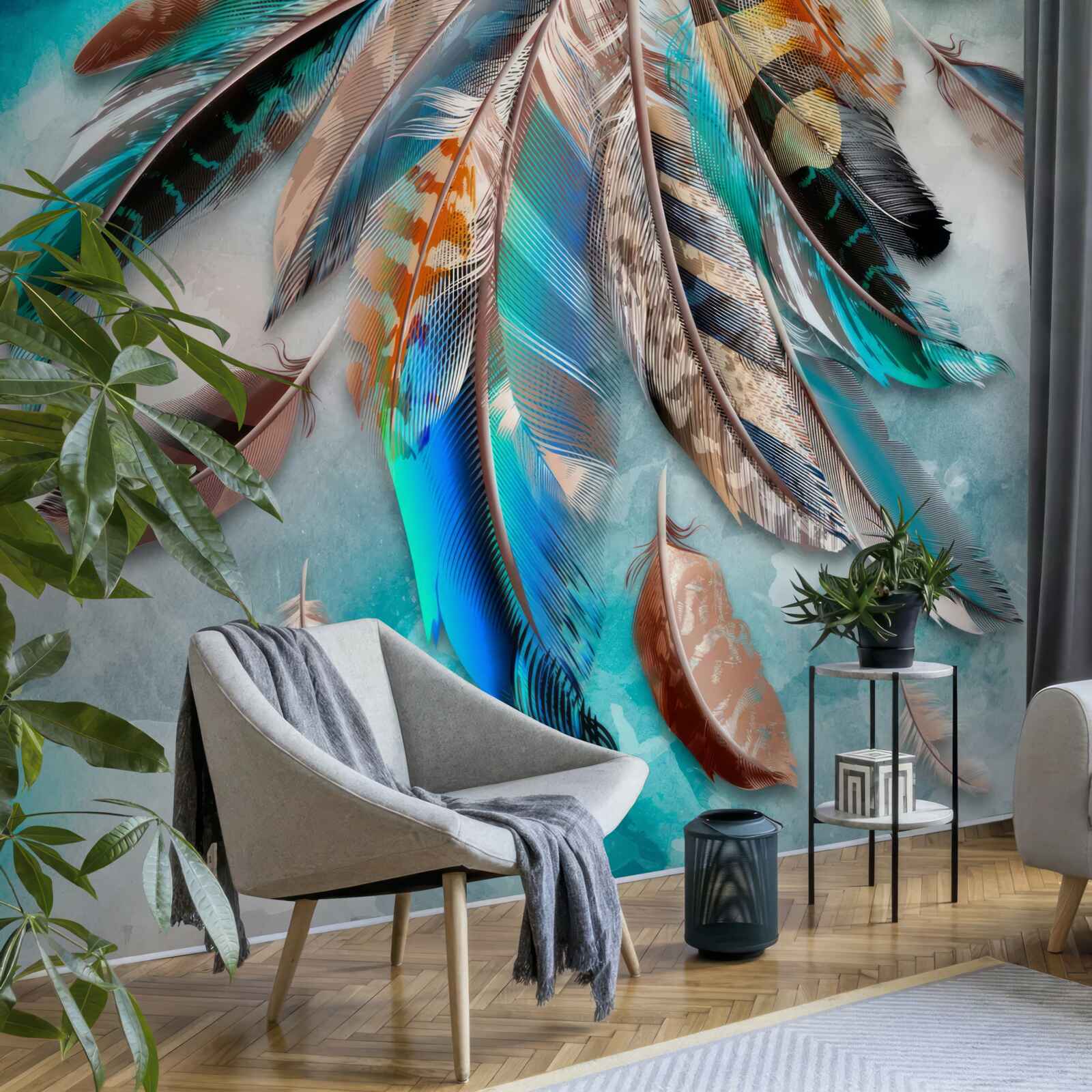 Fototapeta różnorodne i różne pióra