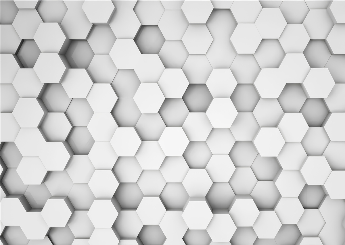 Fototapeta tło jasnych sześciokątów