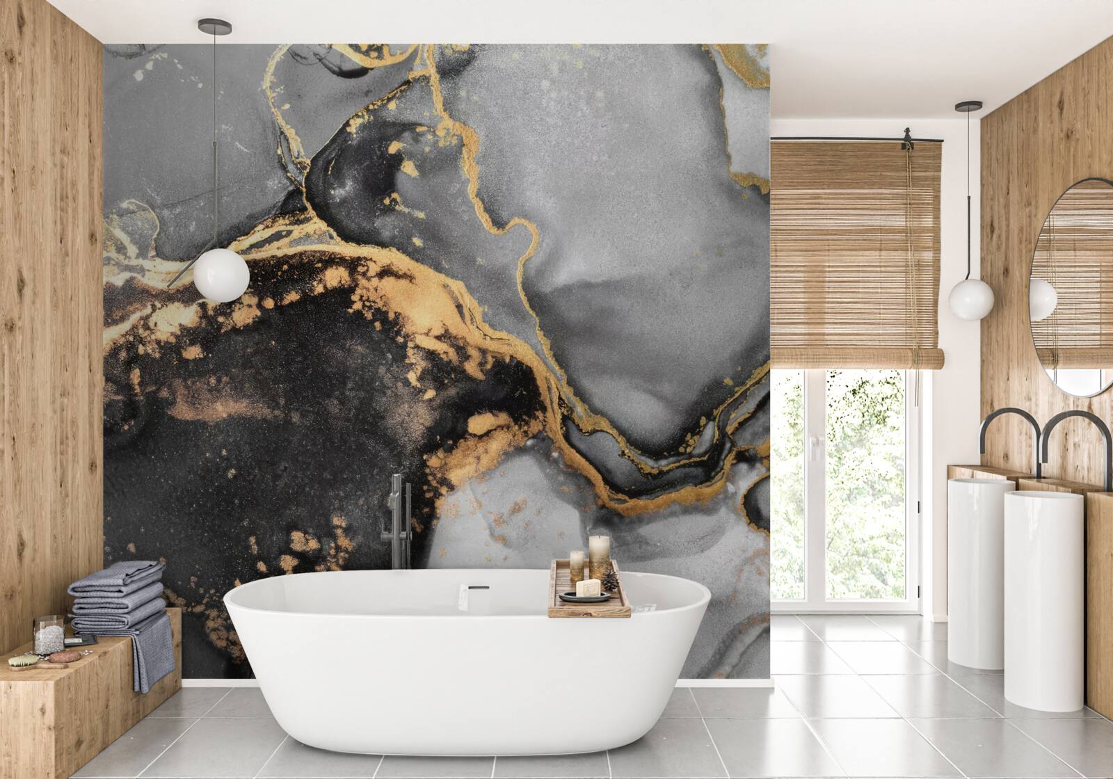 Fototapeta ciemne marmurowe tło