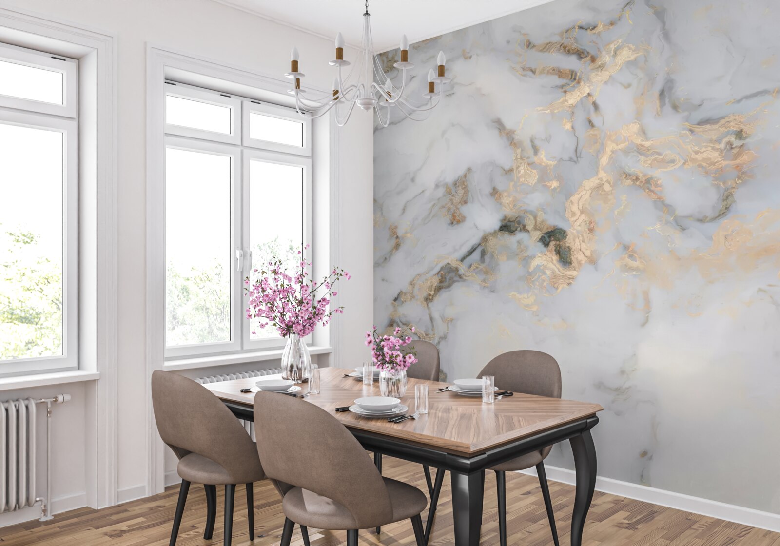 Fototapeta tło przypominające jasny marmur