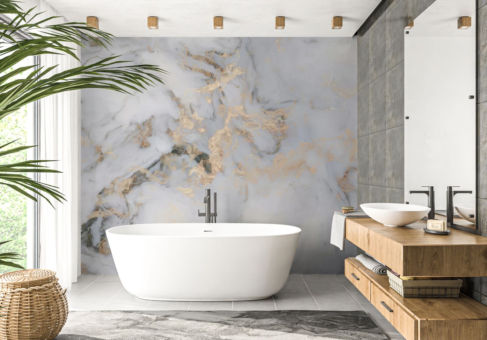 Fototapeta tło przypominające jasny marmur