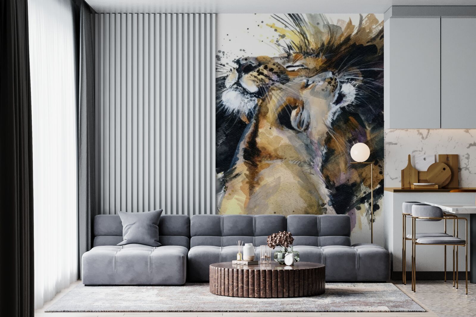 Fototapeta obrazy lwa i lwicy