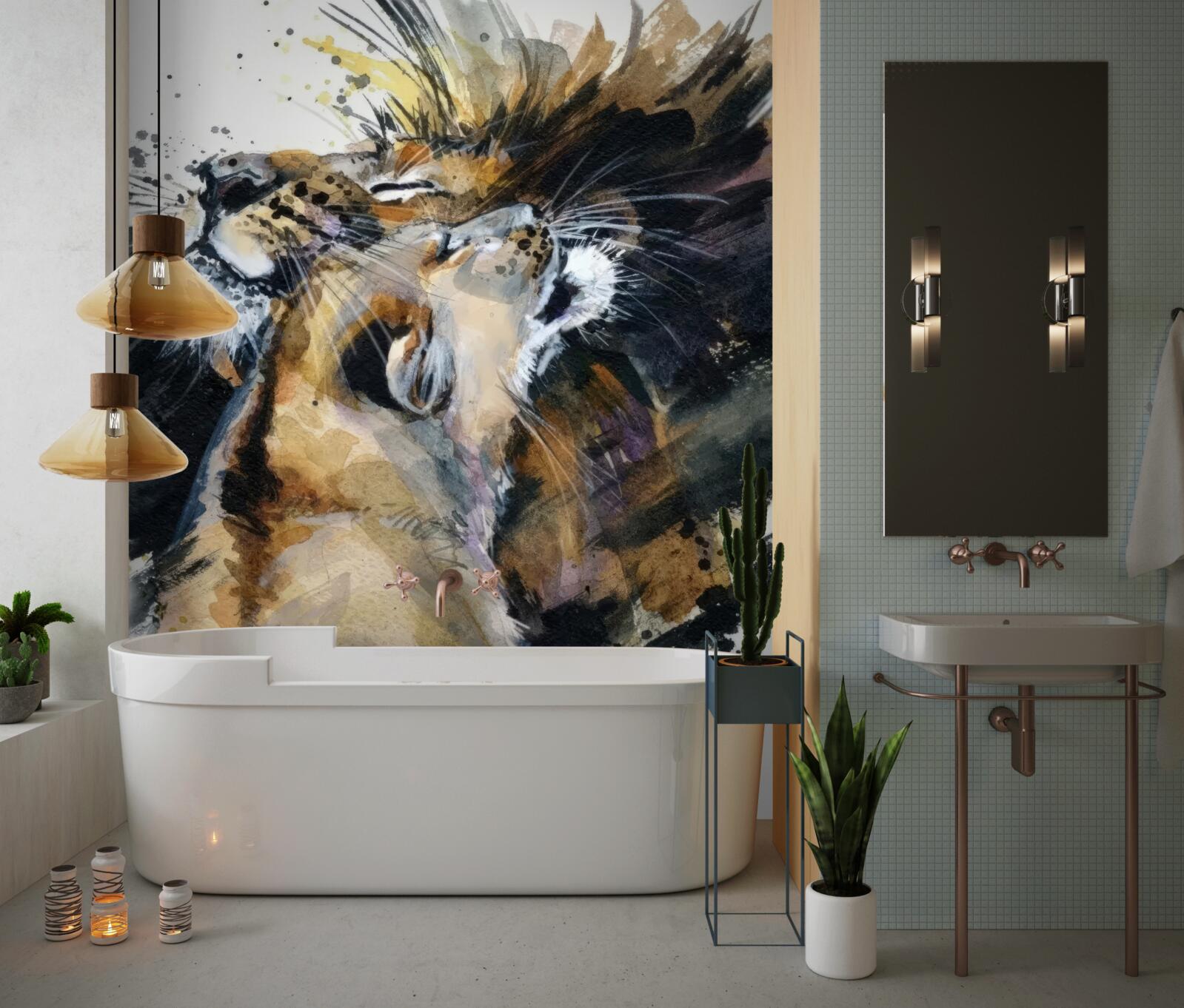 Fototapeta obrazy lwa i lwicy