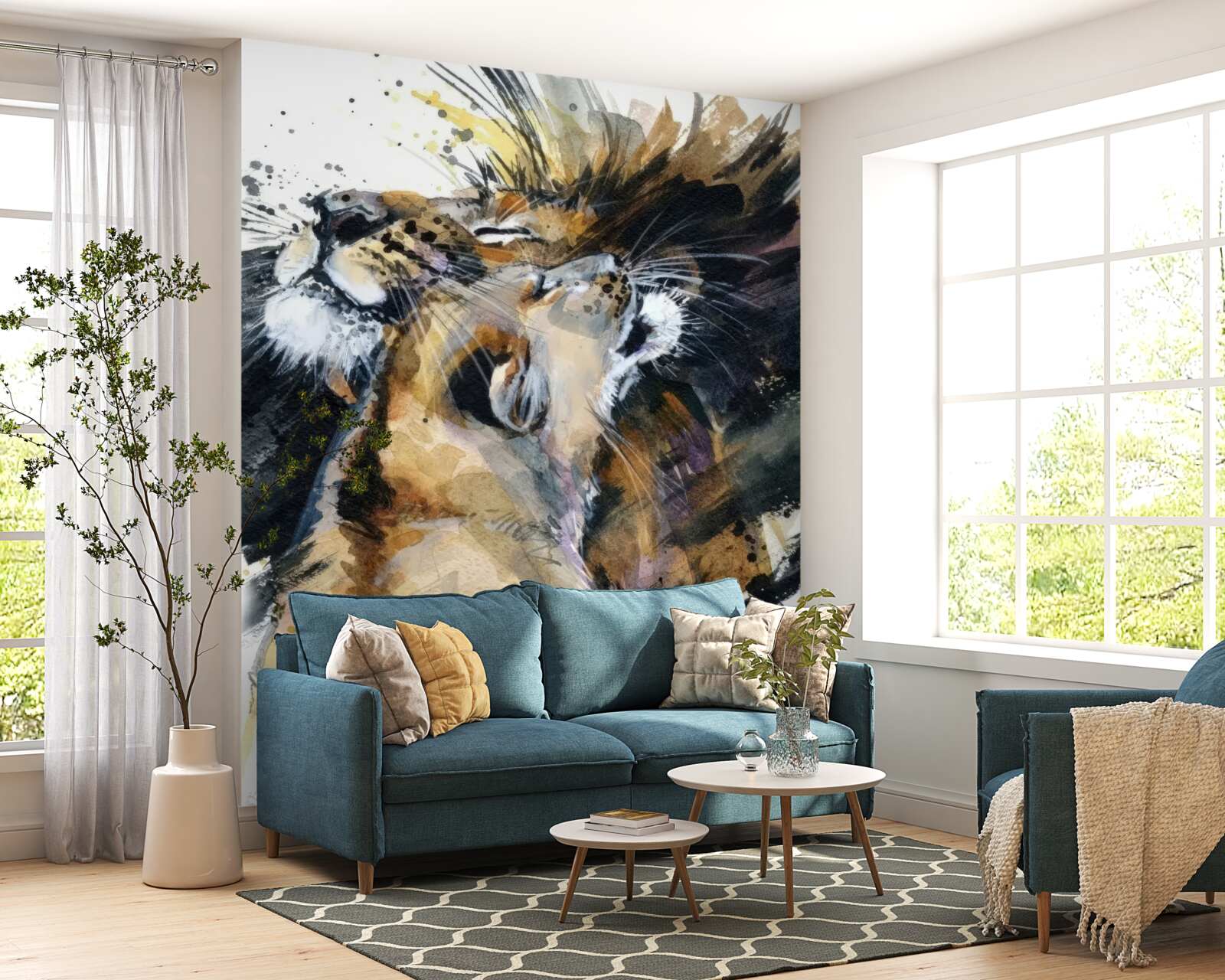 Fototapeta obrazy lwa i lwicy