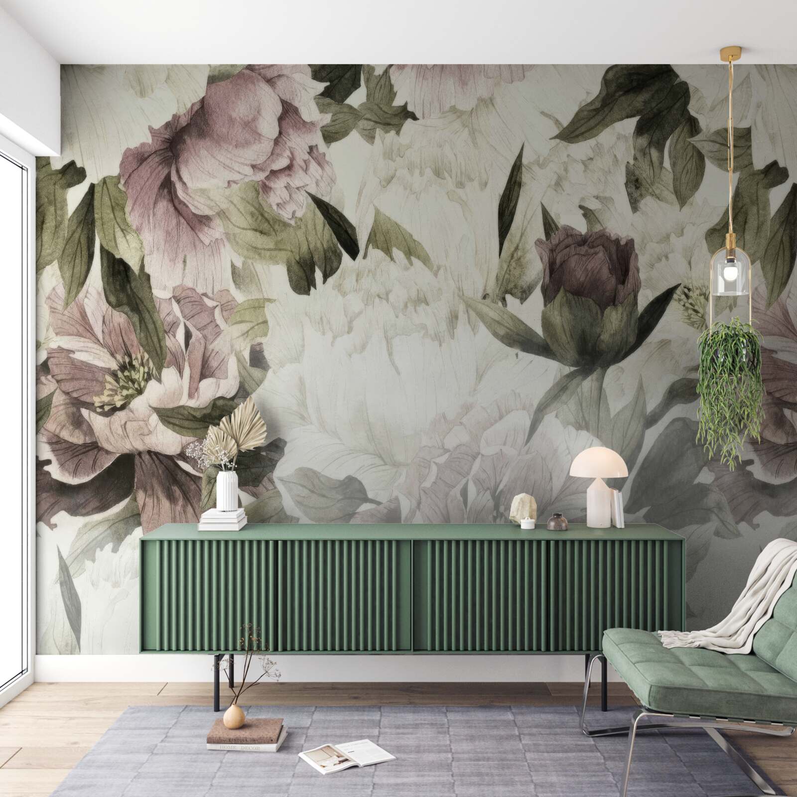 Fototapeta obrazy różnych dużych kwiatów