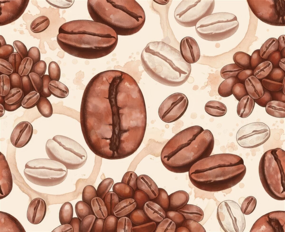 Fototapeta ziarna kawy