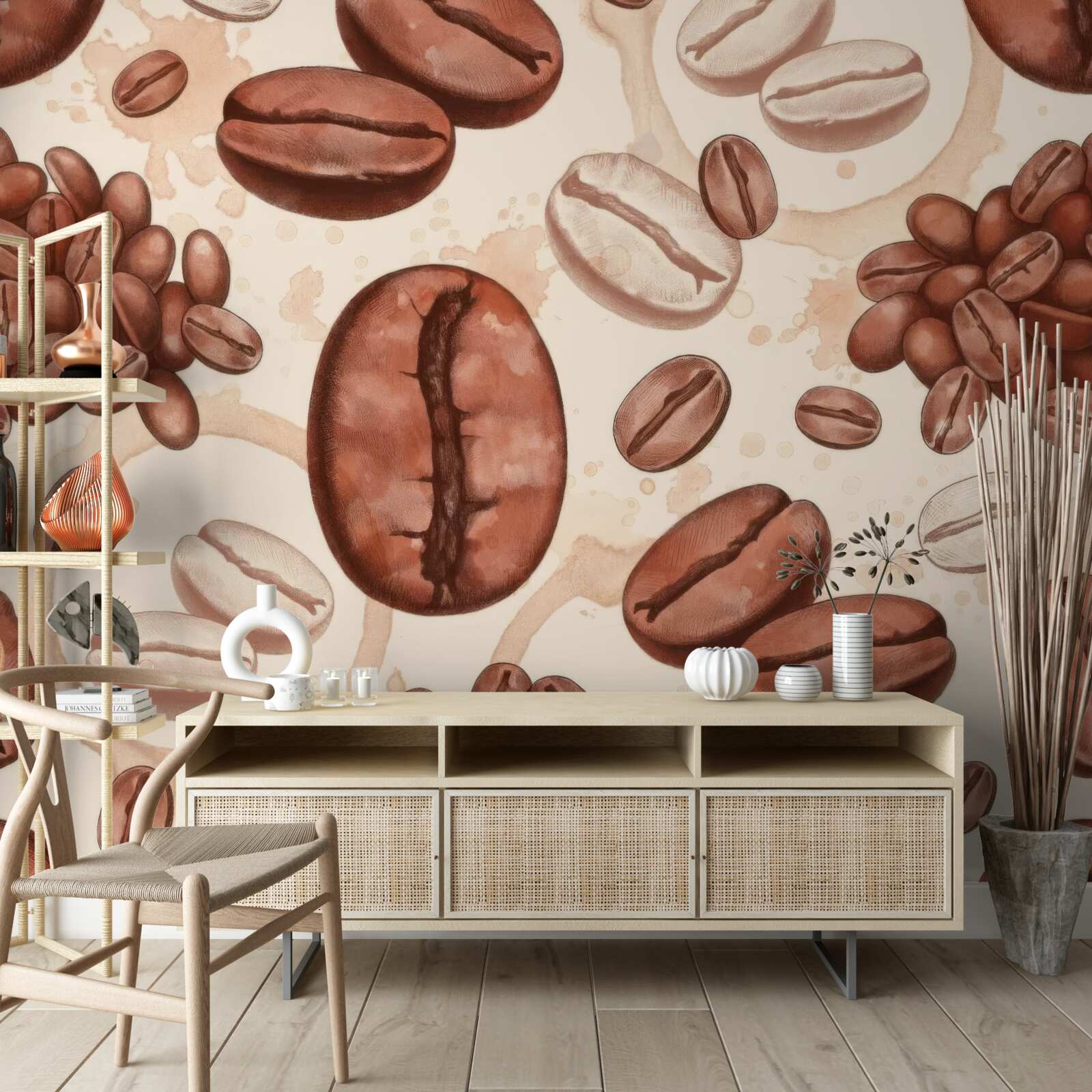 Fototapeta ziarna kawy