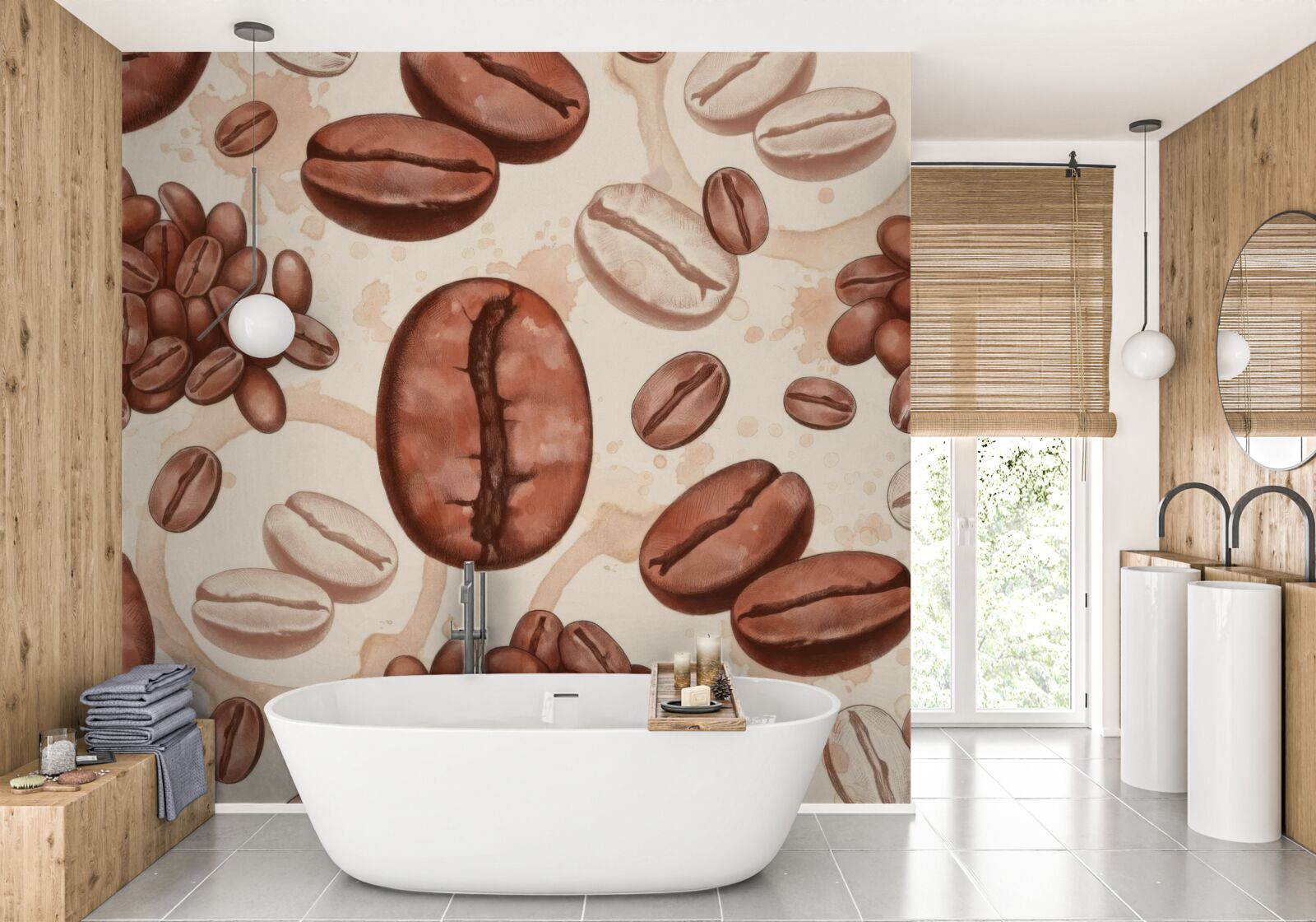 Fototapeta ziarna kawy