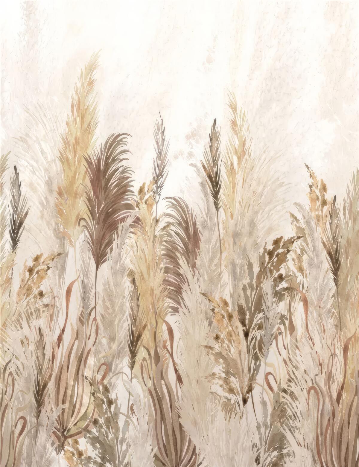 Fototapeta rośliny są brązowe