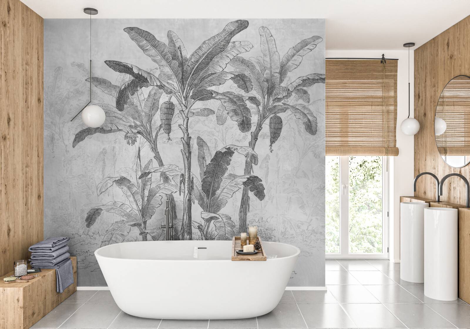 Fototapeta przedstawione palmy