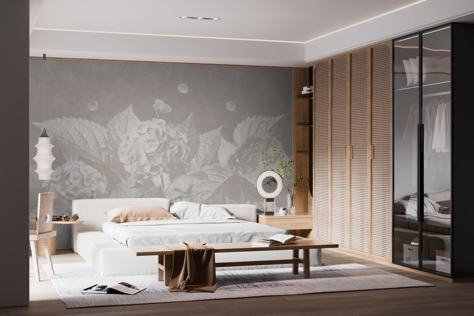 Fototapeta magnolie trudno dostrzec