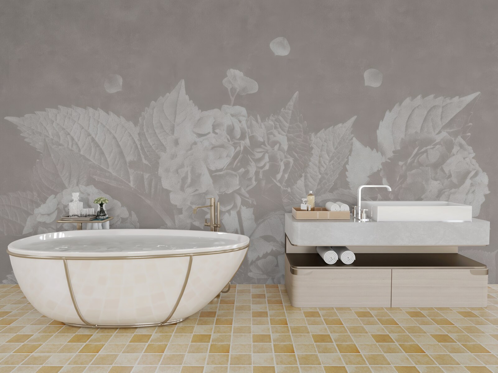 Fototapeta magnolie trudno dostrzec