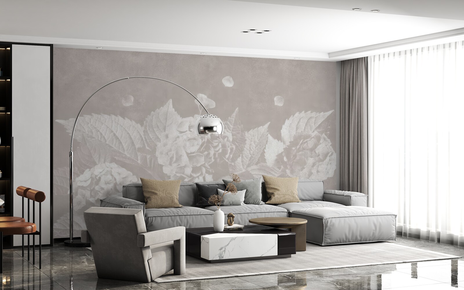 Fototapeta magnolie trudno dostrzec