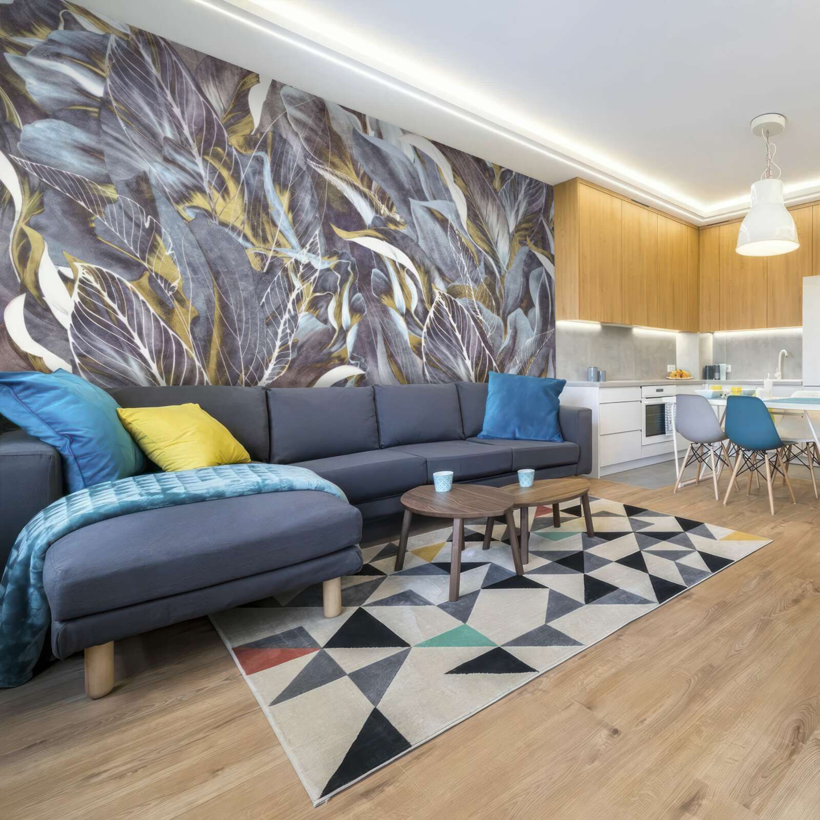 Fototapeta gęsta kurtyna liści